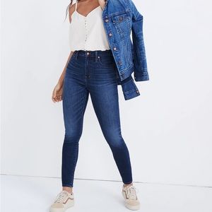 Madewell 10 inch high rise 27T Skinny Jeans